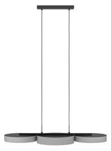 Lustră LED RGBW dimabilă pe cablu Eglo 900856 BARBANO-Z 3xLED/7,5W/230V gri