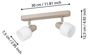 Spot Eglo 900715 CORATO 2xE14/18W/230V