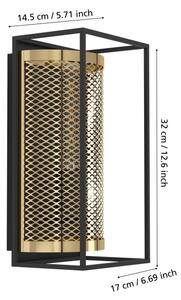 Aplică Eglo 43789 NOHALES 1xE27/40W/230V
