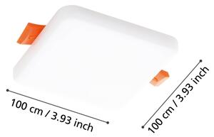 Corp de iluminat LED încastrat pentru baie Eglo 900967 RAPITA 5,5W/230V 10x10 cm IP65