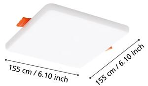 Plafonieră LED pentru baie Eglo 900968 RAPITA LED/11,5W/230V 15,5x15,5 cm IP65