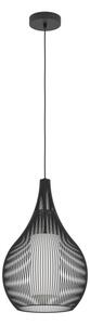Lustră pe cablu Eglo 900828 RAZONI 1xE27/40W/230V negru