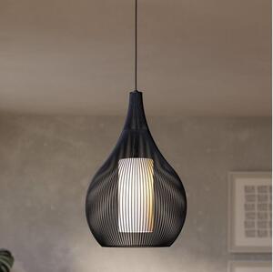 Lustră pe cablu Eglo 900828 RAZONI 1xE27/40W/230V negru