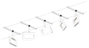 Paulmann 94483 - SET 5xLED/4,8W Sistem complet cu cablu FRAME 230V alb
