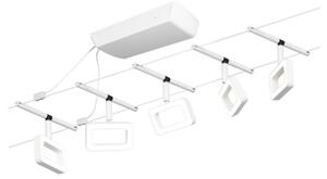 Paulmann 94483 - SET 5xLED/4,8W Sistem complet cu cablu FRAME 230V alb