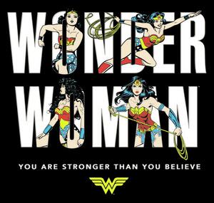 Poster de artă Wonder Woman - You are strong, (40 x 26.7 cm)