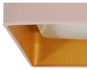 Brilagi-LED Corp de iluminat dimabil VELVET SQUARE LED/36W/230V Wi-Fi Tuya + telecomandă, roz