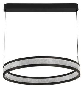Lustră LED dimabilă pe cablu LED/45W/230V negru + telecomandă