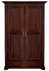 Dulap lemn masiv nuc Preston 2 Usi, 113 × 61 × 207 cm