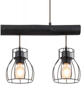 Lustră pe cablu MINA 3xE27/60W/230V Globo 15326-3NB
