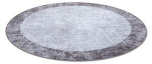 MIRO 51648.803 cerc covor lavabil Marmură anti-alunecare - gri inchis
