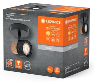 Spot LED Ledvance DECOR CORK 1xGU10/3,4W/230V