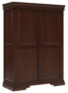 Dulap lemn masiv nuc Louis 2 Uși, 150 × 60 × 195 cm