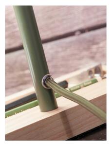Veioză verde/natural cu abajur din metal (înălțime 40 cm) Cambridge – it's about RoMi