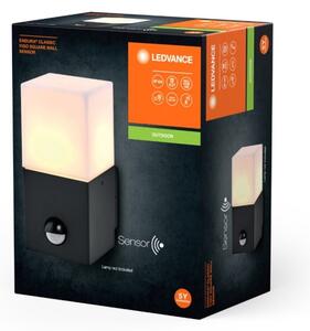 Aplică de exterior cu senzor Ledvance FIGO SQUARE 1xE27/20W/230V