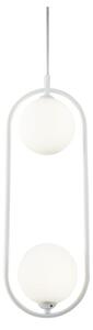 Lustră pe cablu Maytoni MOD013PL-02W RING 2xG9/25W/230V alb