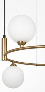 Lustră pe cablu Maytoni MOD013PL-04BS1 RING 4xG9/25W/230V auriu