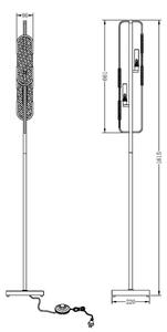 Lampadar Maytoni MOD099FL-02G MARMO 2xG9/40W/230V