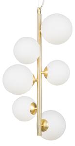 Lustră pe cablu Maytoni MOD545PL-06BS DALLAS 6xG9/28W/230V auriu