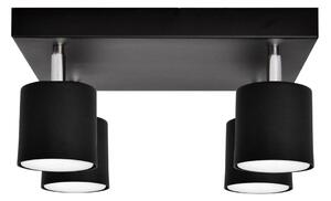 Spot PUNTA 4xGX53/10W/230V negru