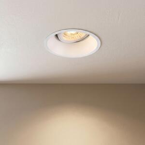SLV Horn lampă încastrată, QPAR51, alb, aluminiu, Ø 10.5 cm, reglabil, Alb, Camera de zi / sufragerie, Aluminiu, Modern, Corpuri de iluminat încastrate rotunde