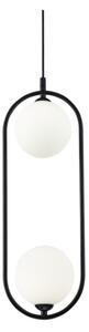 Lustră pe cablu Maytoni MOD013PL-02B RING 2xG9/25W/230V negru