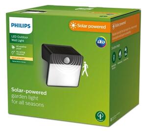 Philips YARIXA LED 2,2W/3,7V IP44 lampă solară de perete cu senzor