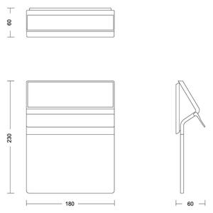 Philips - Număr casă solar LED ENKARA LED/0,2W/3,7V IP44