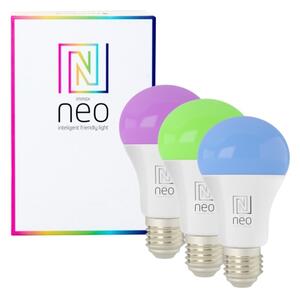 Immax NEO 07712CDO-SADA 3xLED RGB E27/9W/230V Wi-Fi Tuya + DO dimabil