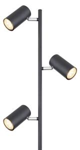 Lampadar Globo 57910SB ROBBY 3xGU10/5W/230V negru