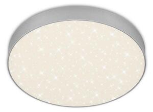 Plafonieră LED Briloner 7074-414 STAR SKY LED/21W/230V d. 28 cm argintiu