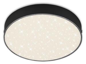 Plafonieră LED Briloner 7073-415 STAR SKY LED/16W/230V d. 21 cm negru