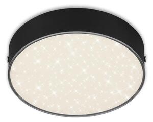 Plafonieră LED Briloner 7072-415 STAR SKY LED/11W/230V d. 15 cm negru