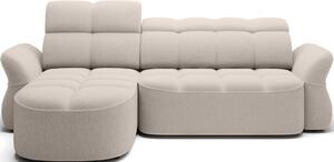 Colțar lemn masiv extensibil Beneth 301×185 cm Personalizabil - Stânga, royal 18