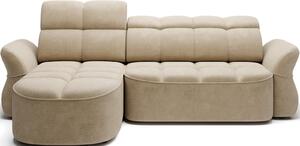 Colțar lemn masiv extensibil Beneth 301×185 cm Personalizabil - Stânga, nube 20