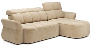 Colțar lemn masiv extensibil Beneth 301×185 cm Personalizabil - Dreapta, nube 20