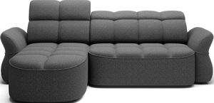 Colțar lemn masiv extensibil Beneth 301×185 cm Personalizabil - Stânga, Breona 04