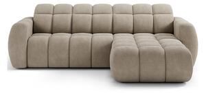Colțar lemn masiv extensibil Fanito 288×200 cm Personalizabil - Dreapta, Amore 18