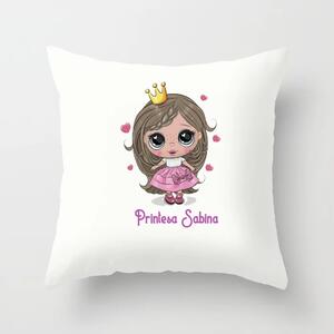 Husa perna Personalizata decorativa Prințesa Sabina
