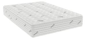 Saltea Model S10, Arcuri si Spuma cu Memorie, Inaltime 30 cm, Husa tratament antiacarieni - 140x200cm