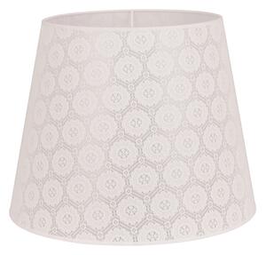 Duolla - Abajur pentru lampă de podea CLASSIC L E27 pr. 38 cm alb