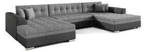 Colțar lemn masiv extensibil Vento Personalizabil, 359 × 165 × 87 cm - Berlin 02 - Soft 11