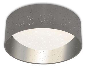 Plafonieră LED Briloner 3482014 STARRY LED/12W/230V gri/argintiu