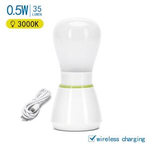 Corp de iluminat LED de veghe reîncărcabil Aigostar LED/0,5W/5V 3000K 650mAh