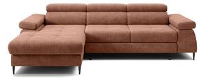 Colțar lemn masiv Cordoba I extensibil, 282 × 175 × 76 cm - Stânga