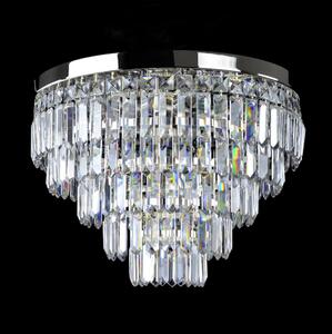 Wranovsky JWZ024060301 - Lustră de cristal aplicată 5xE14/40W/230V + 1xE27/40W