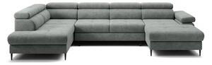 Colțar lemn masiv Cordoba III extensibil, 346 × 203 × 76 cm - Stânga