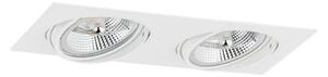 Argon 1046 - Plafonier OLIMP 2xGU10-AR111/12W/230V alb