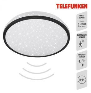 Plafonieră LED pentru baie Telefunken 318305TF LED/16W/230V d. 28 cm