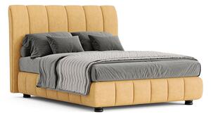 Pat tapițat Sophie cu saltea, 120/140/160/180 cm - 120x200